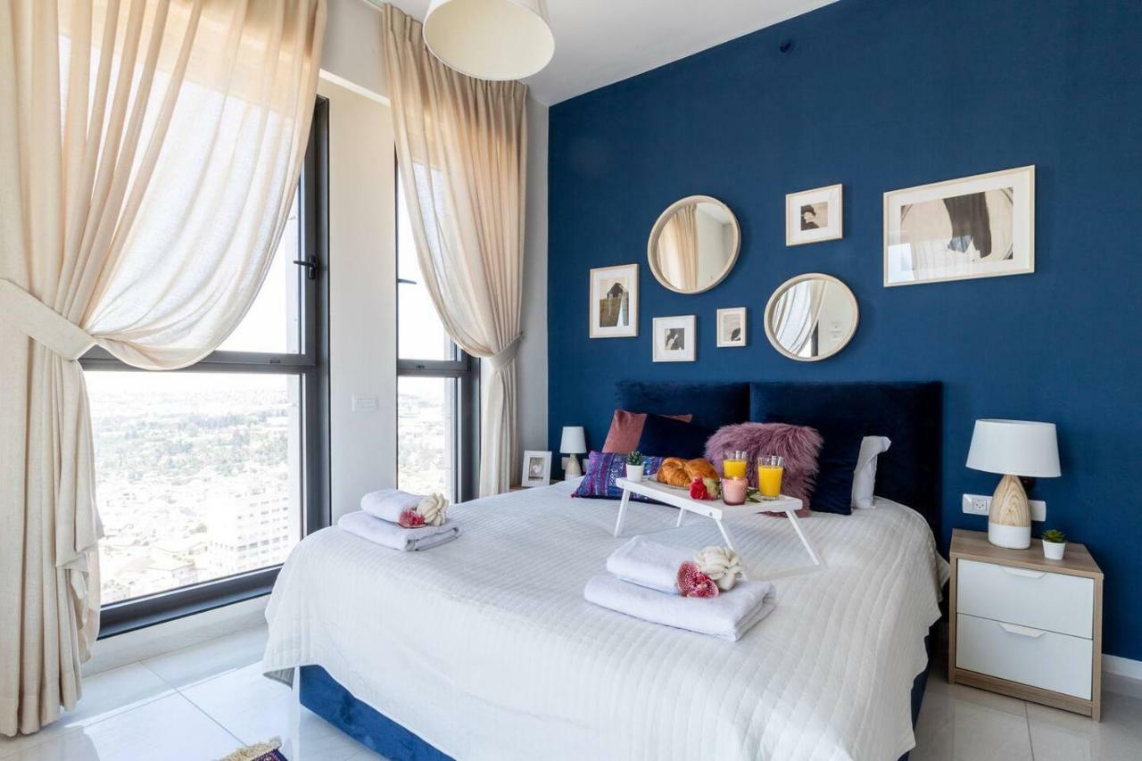 Magical 3Br/Parking With Amazing View, City Center 예루살렘 외부 사진