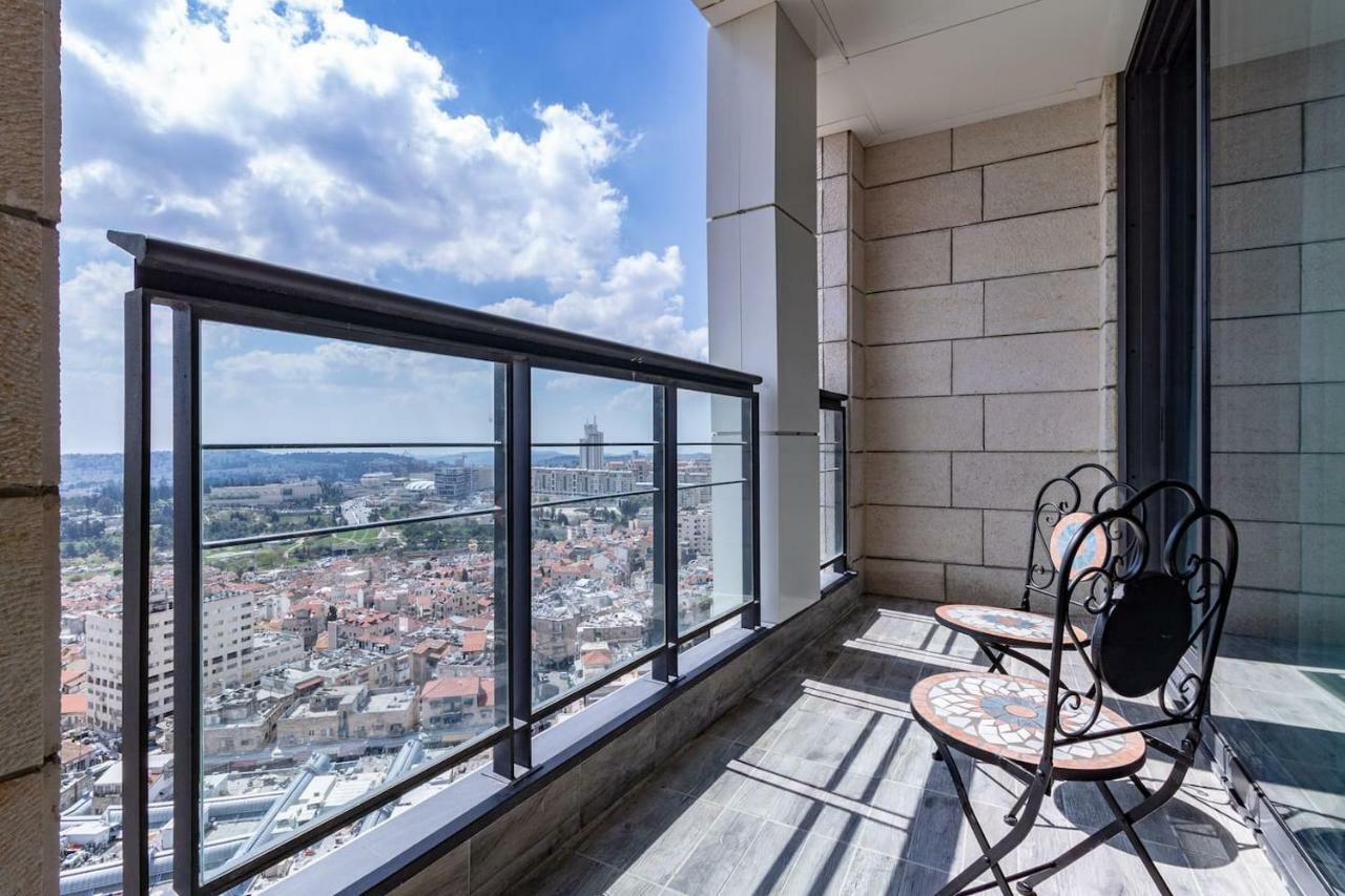 Magical 3Br/Parking With Amazing View, City Center 예루살렘 외부 사진