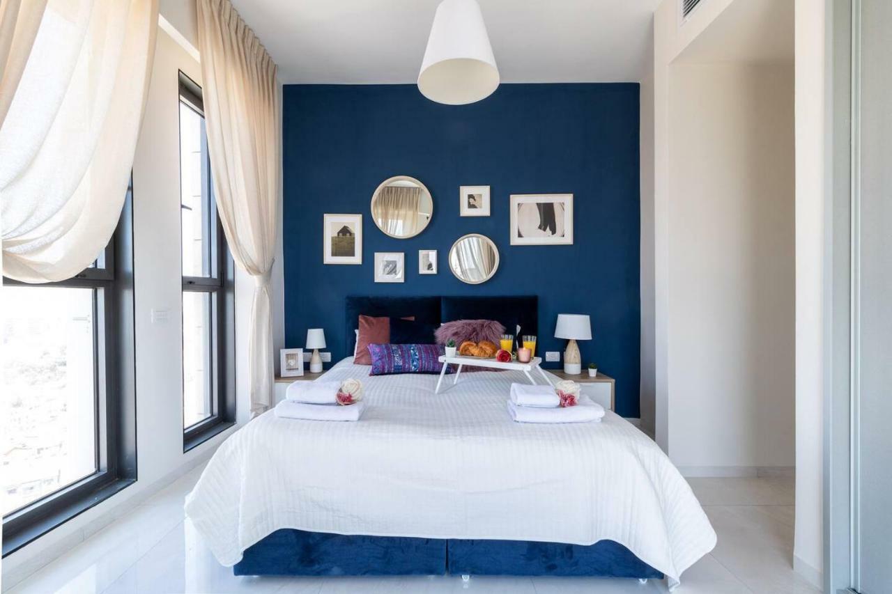 Magical 3Br/Parking With Amazing View, City Center 예루살렘 외부 사진