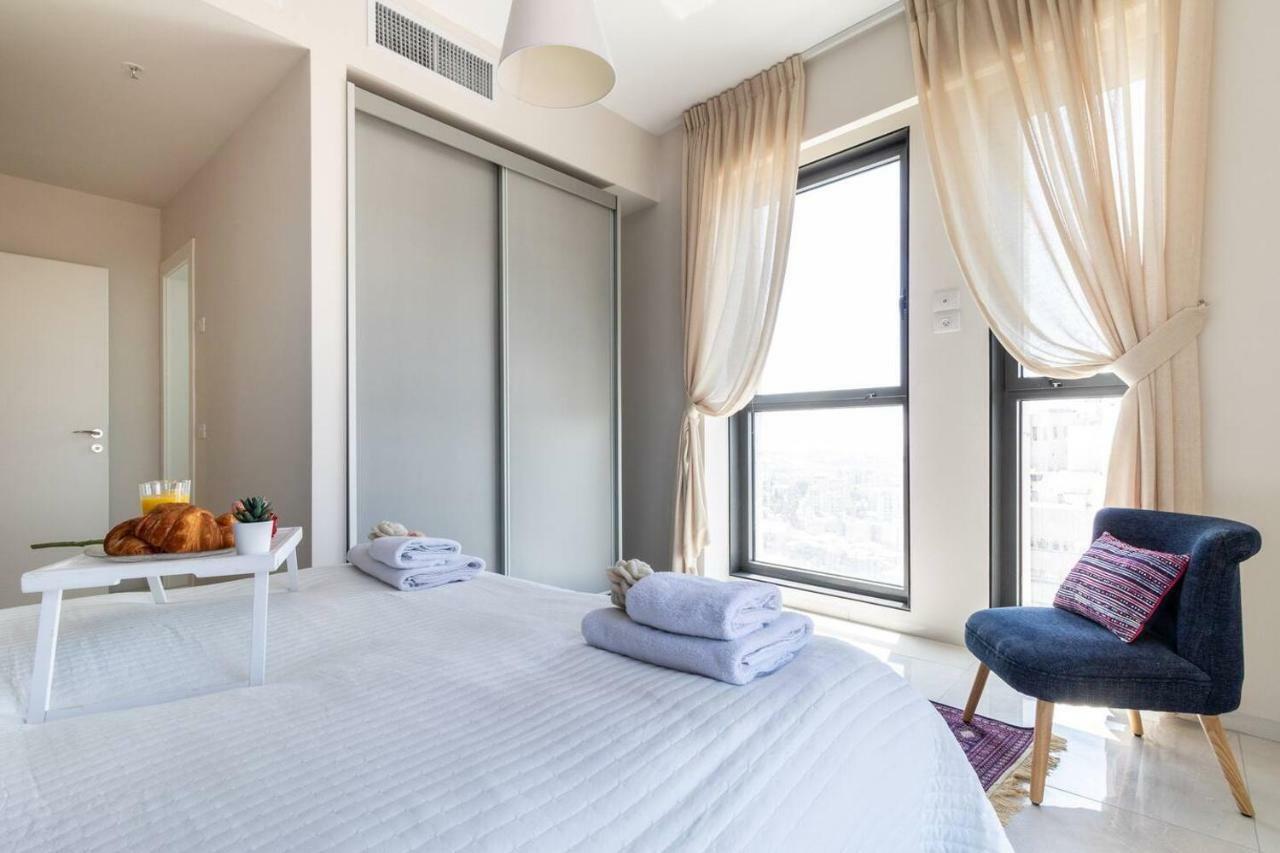 Magical 3Br/Parking With Amazing View, City Center 예루살렘 외부 사진